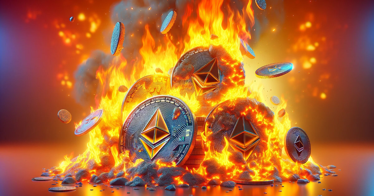 You are currently viewing Ethereum burns $2.5B worth of ETH since merge as supply drops to 18 month low