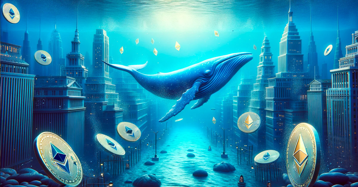 You are currently viewing Mystery Ethereum whale accumulates $411 million ETH in February amid ETF rumors