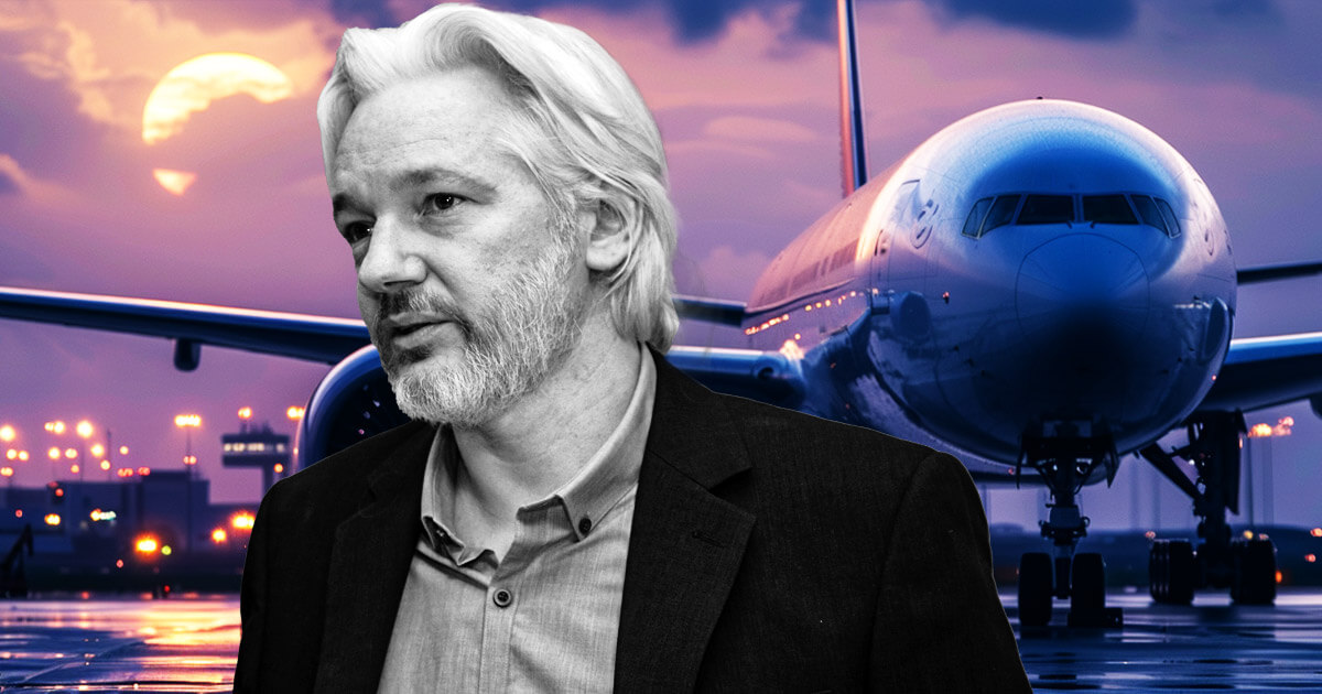 You are currently viewing Bitcoin whale pays off almost all Assange’s $500k jet fees in single transaction