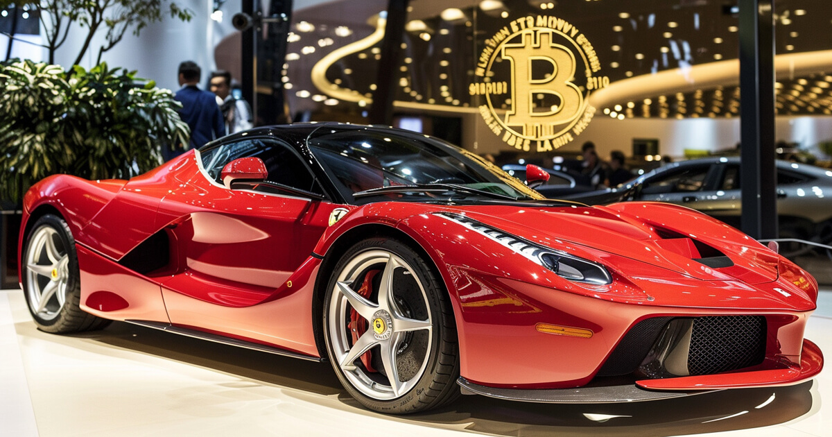 Read more about the article Ferrari drives into Europe with crypto payments, as industry embraces digital assets